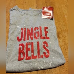 Mens Jungle Bells Large Sleepwear T-Shirt